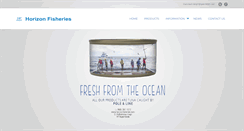 Desktop Screenshot of horizonfisheries.com